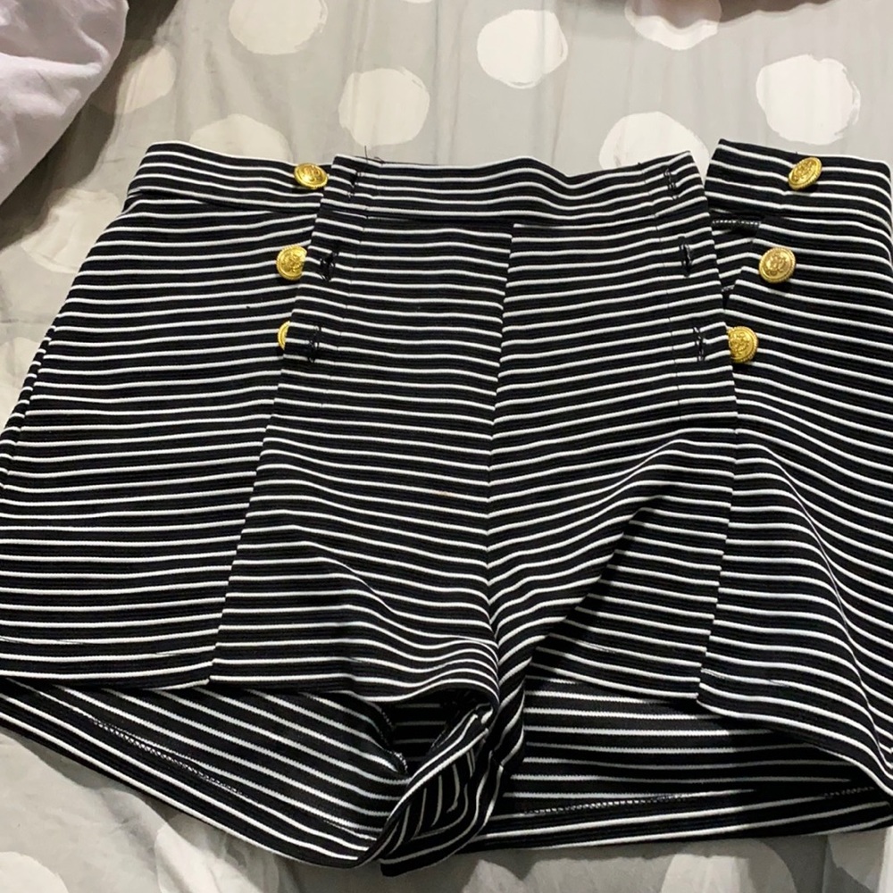Forever 21 Sailor Style Booty Dress Shorts